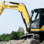 Noleggio midi escavatore YANMAR SV100-2