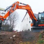 Noleggio midi escavatore KUBOTA KX080-4