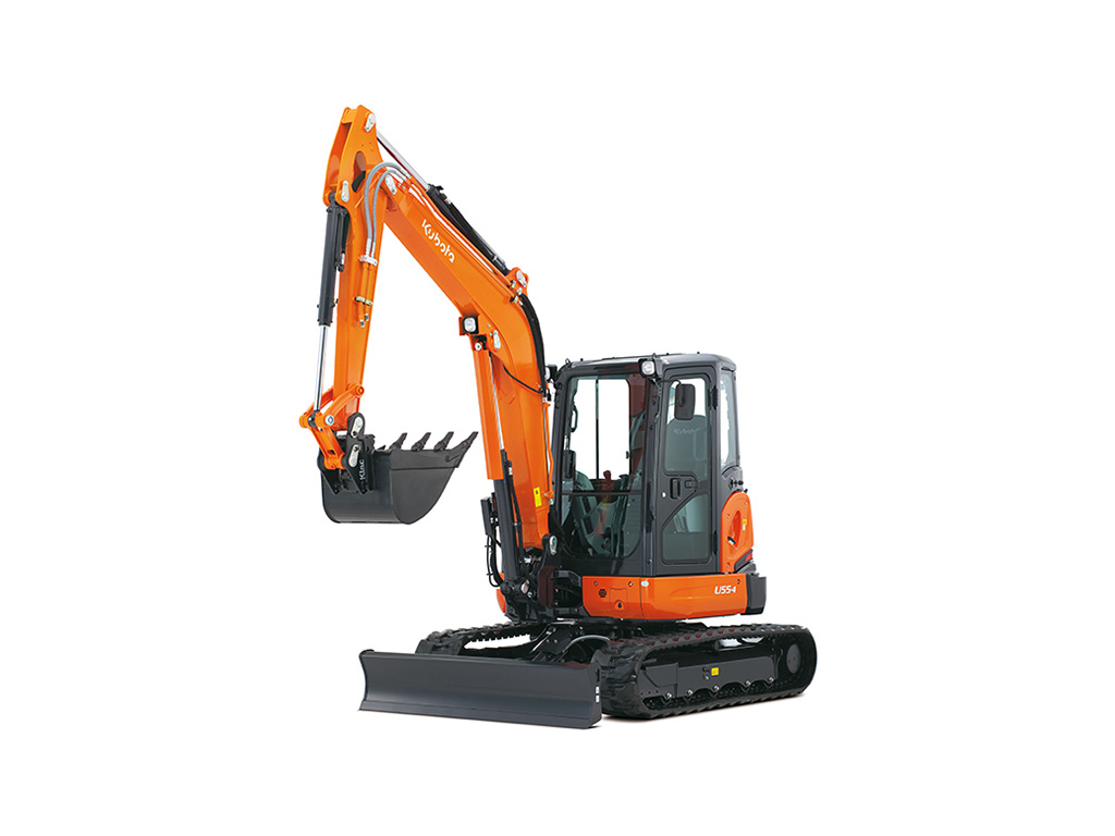 Noleggio mini escavatore KUBOTA U55-4