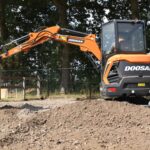 Noleggio mini escavatore DOOSAN DX35Z