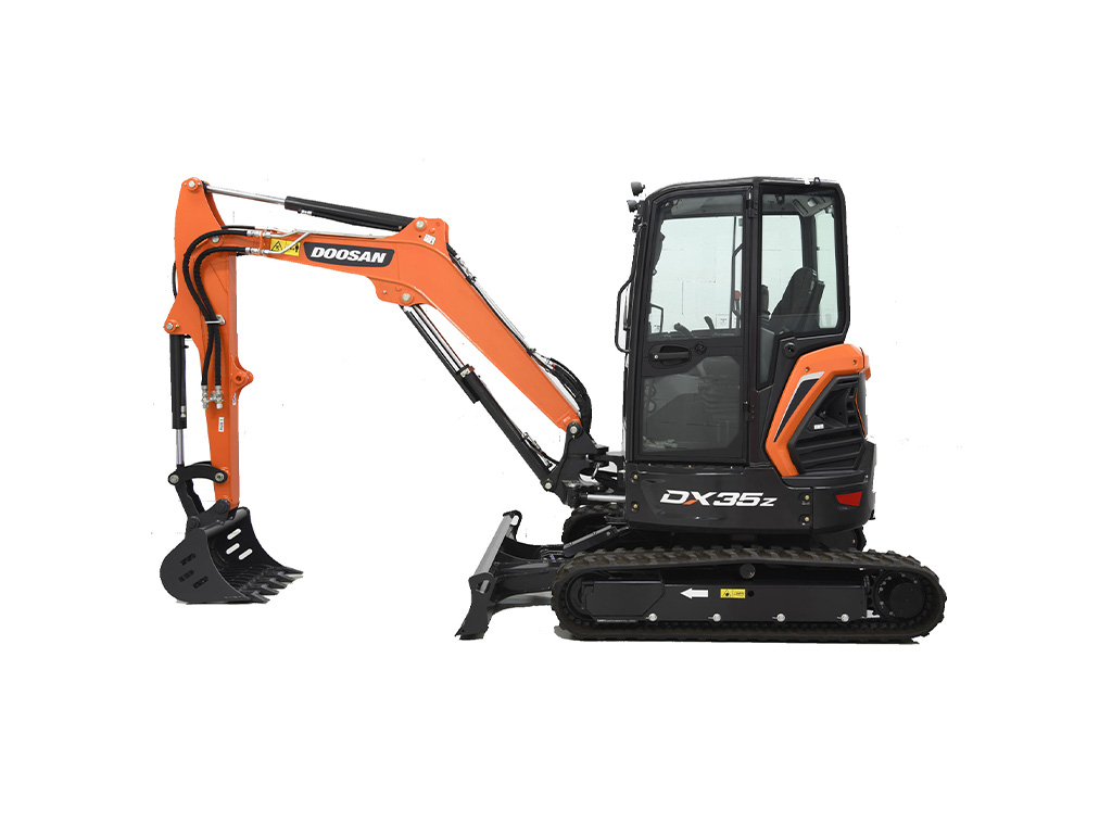 Noleggio mini escavatore DOOSAN DX35Z