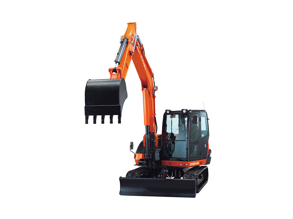 Noleggio midi escavatore KUBOTA KX080-4a2