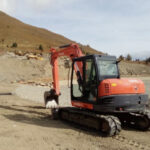 Noleggio midi escavatore KUBOTA KX080-4