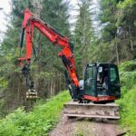 Noleggio midi escavatore KUBOTA KX080-4a2