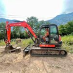 Noleggio midi escavatore KUBOTA KX080-4a2